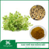 Cao khô rau đắng đất trong chăn nuôi thú y