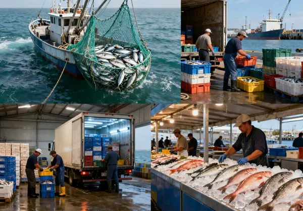 Chuỗi cung ứng thủy sản là gì? Các hoạt động chính cần phải biết